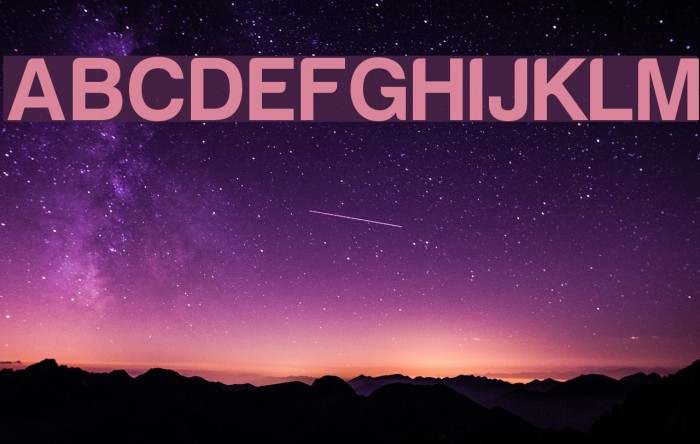 Harabara Mais Demo Font examples