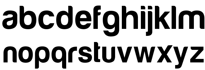 Harabara Mais Demo Font LOWERCASE
