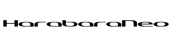 HarabaraNeo  Скачать бесплатные шрифты