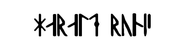 Harald Runic  les polices de caractères gratuit tlcharger