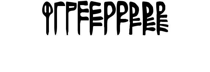 Harald Runic Font OTHER CHARS