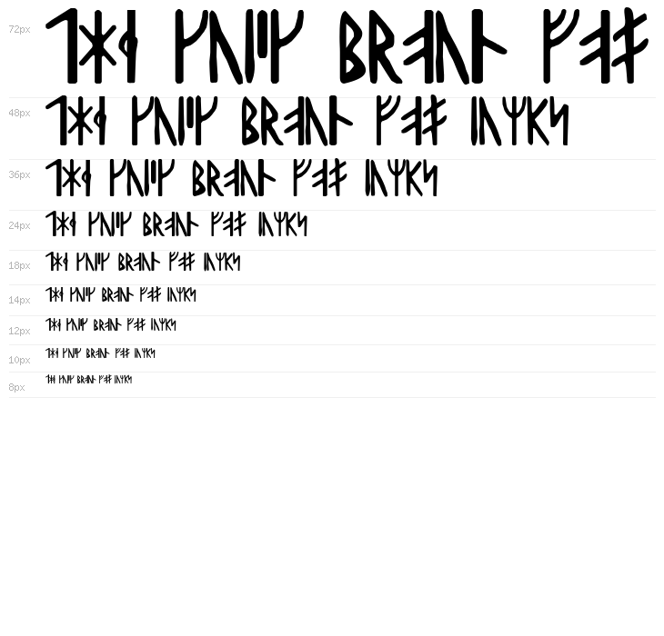 Harald Runic Waterfall