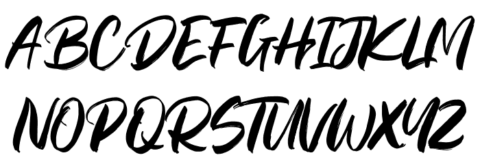 Harashi Free Regular Font OTHER CHARS