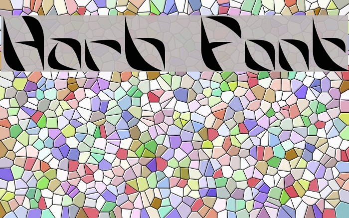Harb Font examples