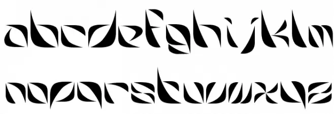 Harb फ़ॉन्ट लोअरकेस