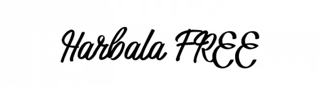 Harbala FREE  Fuentes Gratis Descargar