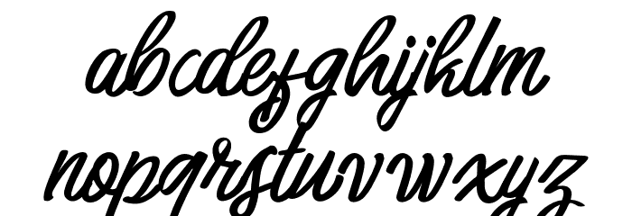 HarbalaFREE Font LOWERCASE
