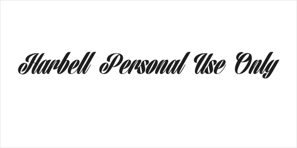 Harbell Personal Use Only Logo