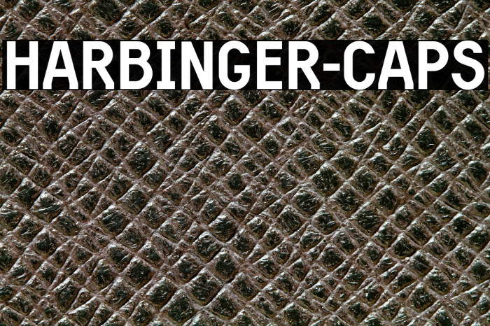 Harbinger-Caps Example 1