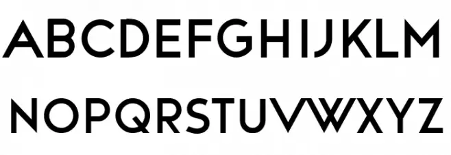 Harborn Regular 字体 大写