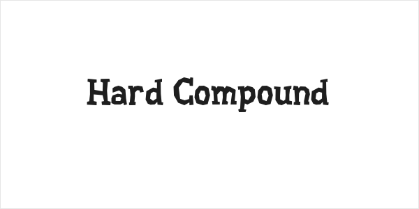Hard Compound Logo