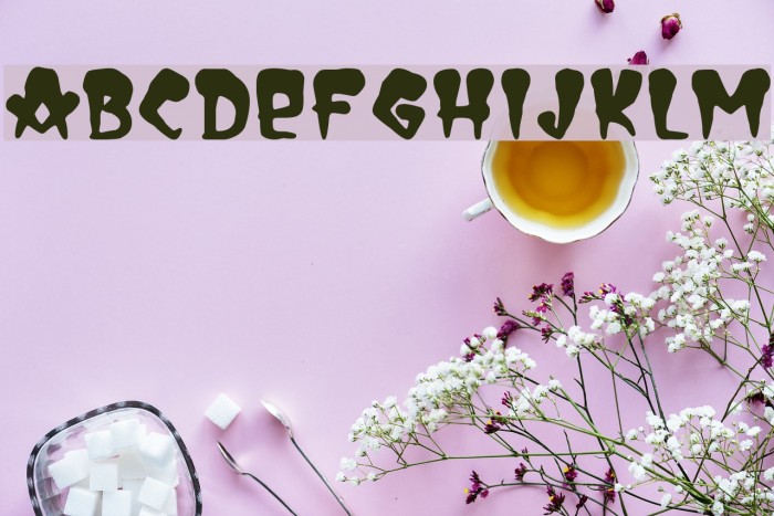 Hard+Core Font examples