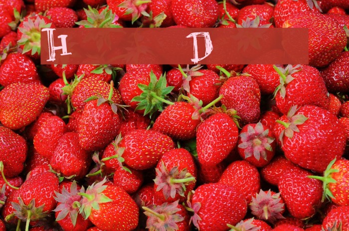 Hard Dumb Font examples