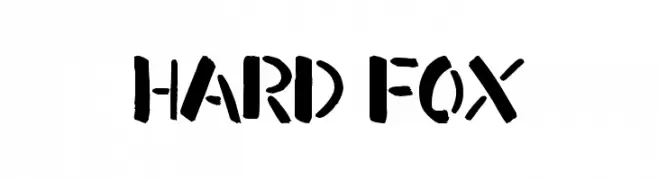 Hard Fox  Fuentes Gratis Descargar