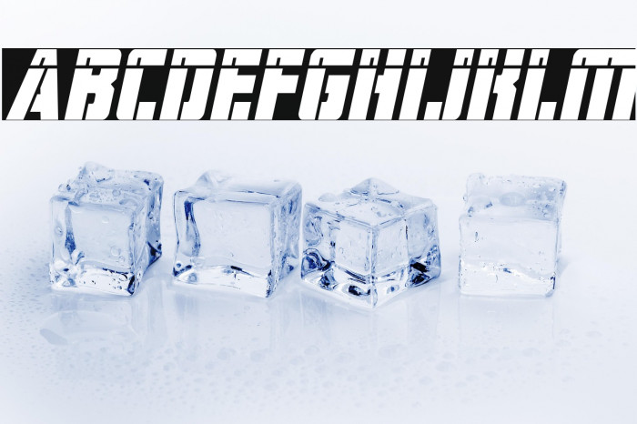 Hard Science Laser Italic Example 1