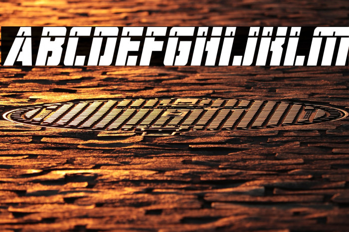 Hard Science Laser Italic Example 2