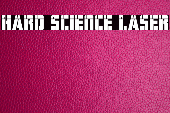 Hard Science Laser Example 3