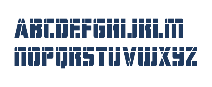 Hard Science Laser Lowercase