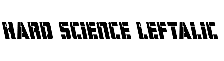 Hard Science Leftalic  لخطوط تنزيل