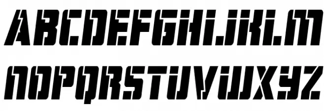 Hard Science Semi-Italic Fuentes MINÚSCULAS