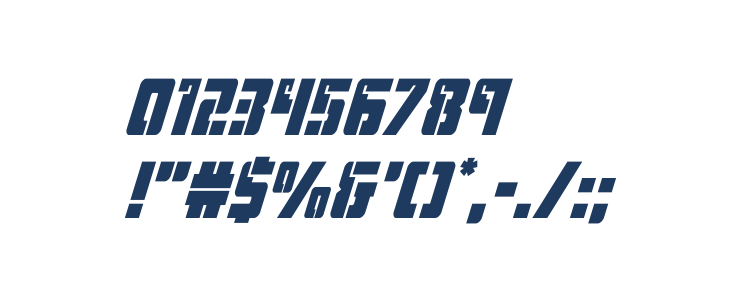 Hard Science Super-Italic Other Characters