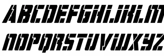 Hard Science Super-Italic Fuentes MINÚSCULAS
