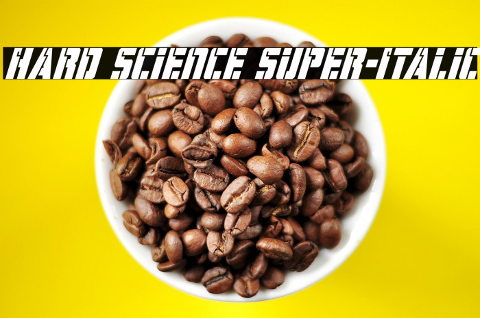 Hard Science Super-Italic Example 2