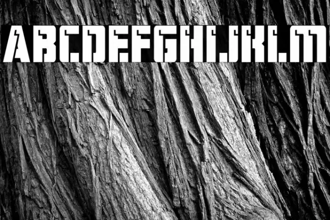 Hard Science Font examples