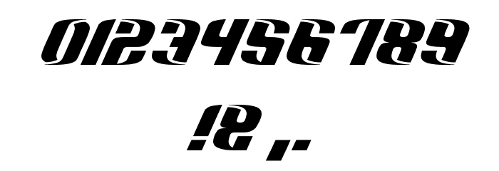 Hard Sports フォント その他の文字
