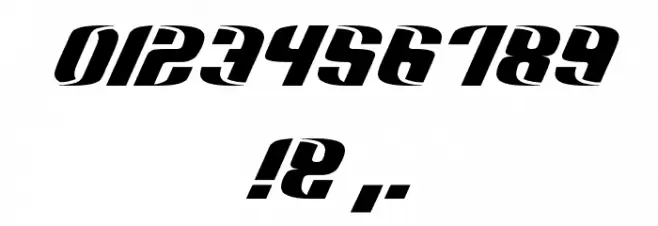 Hard Sports Font OTHER CHARS