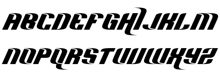 Hard Sports フォント 小文字