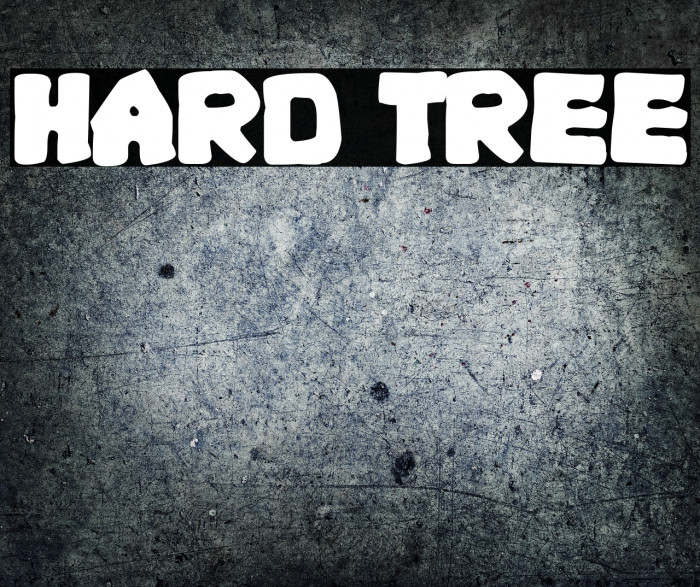 Hard Tree Font examples