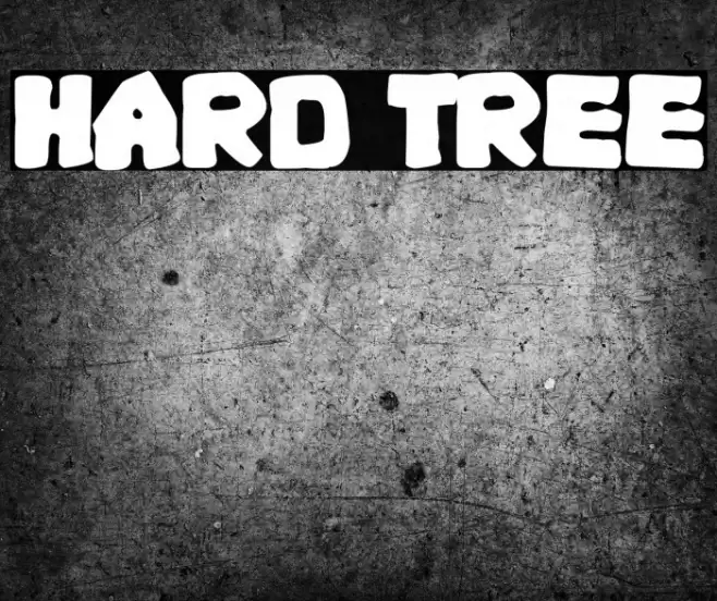 Hard Tree Шрифта examples