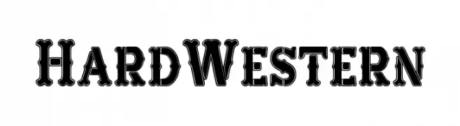 Hard Western  Frei Schriftart Herunterladen