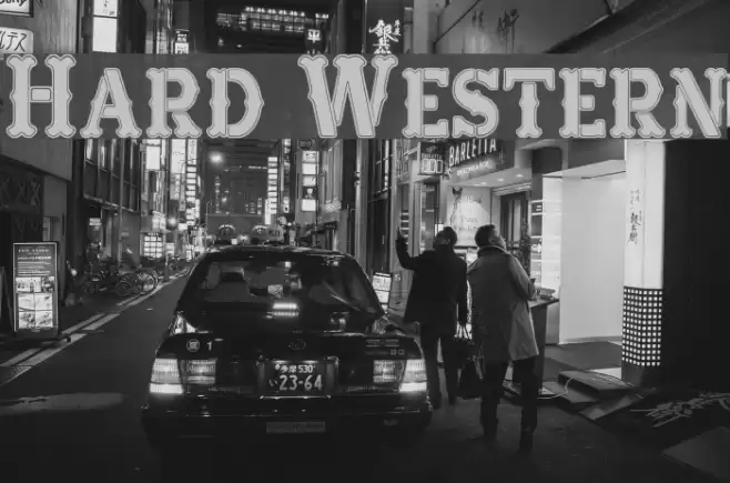 Hard Western Font examples