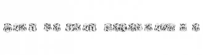 Hard to Read Monograms Two  Descarca Fonturi Gratis