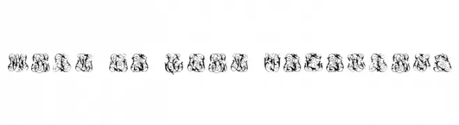 Hard to Read Monograms  Descarca Fonturi Gratis