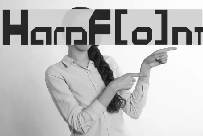 HardF[o]nt Font examples