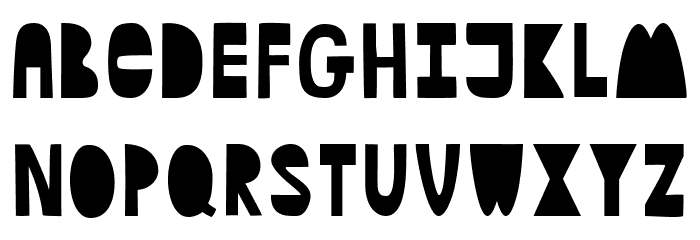 HardQuestions Font LOWERCASE