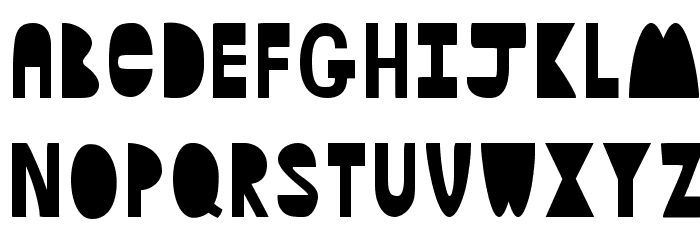 HardQuestions Font LOWERCASE
