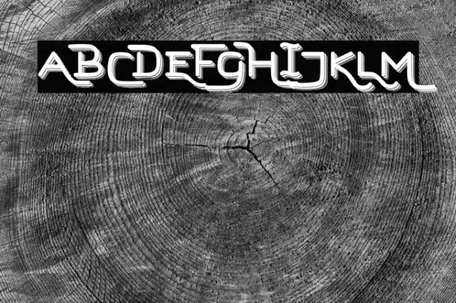 HardStonesSansStrip Font examples