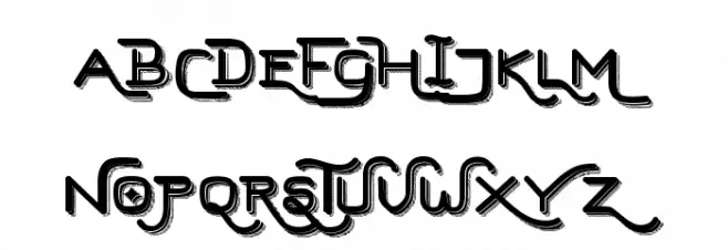 HardStonesSansStrip Шрифта ВЕРХНИЙ