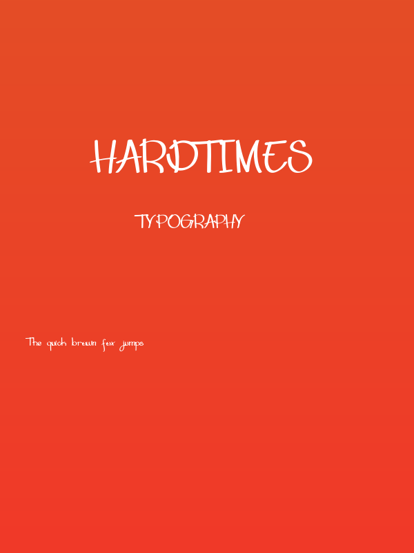 HardTimes Poster