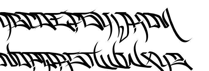 HardWay-Basic Font LOWERCASE