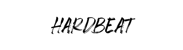 Hardbeat  Скачать бесплатные шрифты