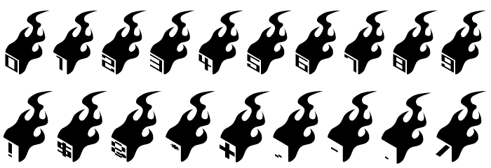 Hardboiled Font OTHER CHARS