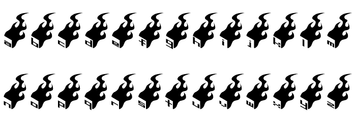 Hardboiled Font LOWERCASE
