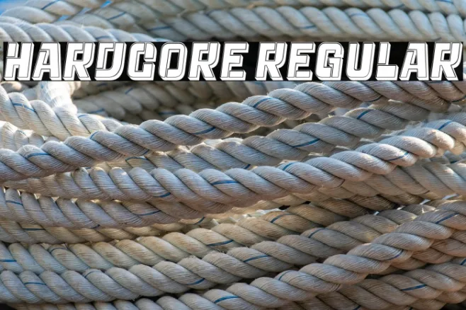Hardcore Regular Example 2