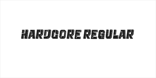 Hardcore Regular Logo
