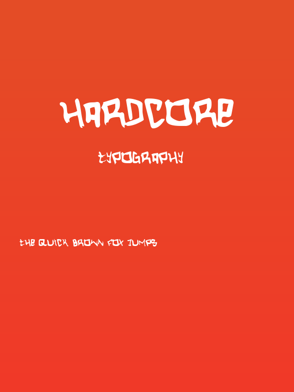 Hardcore Poster